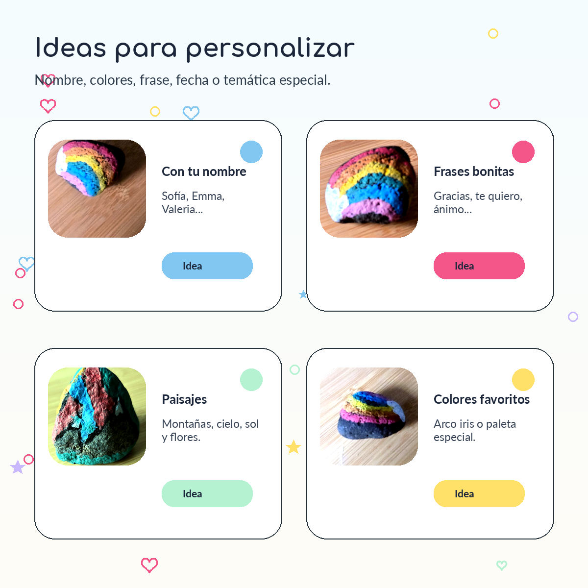 Ideas para personalizar una Rokita Feliz
