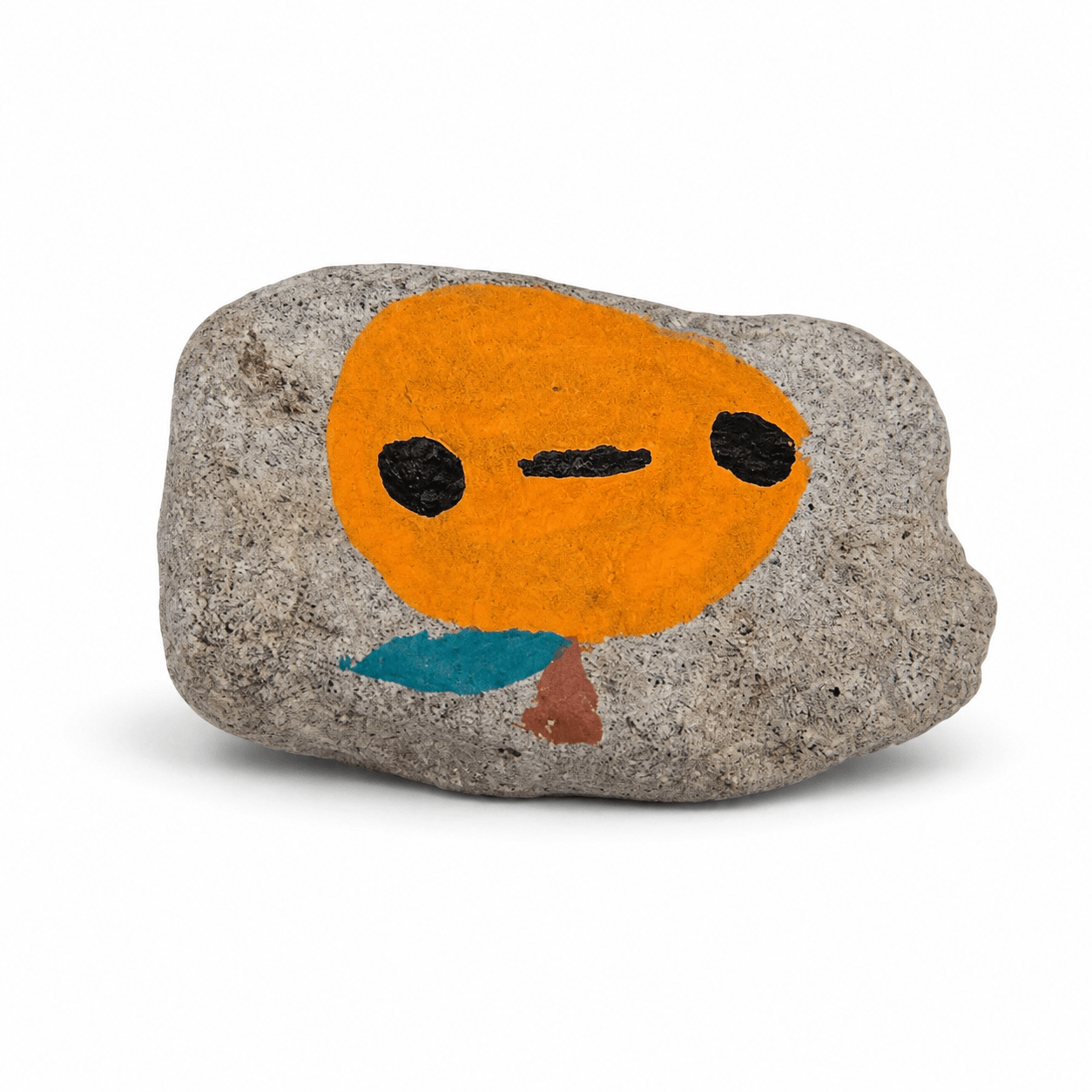 Naranja con cara de descepcion
